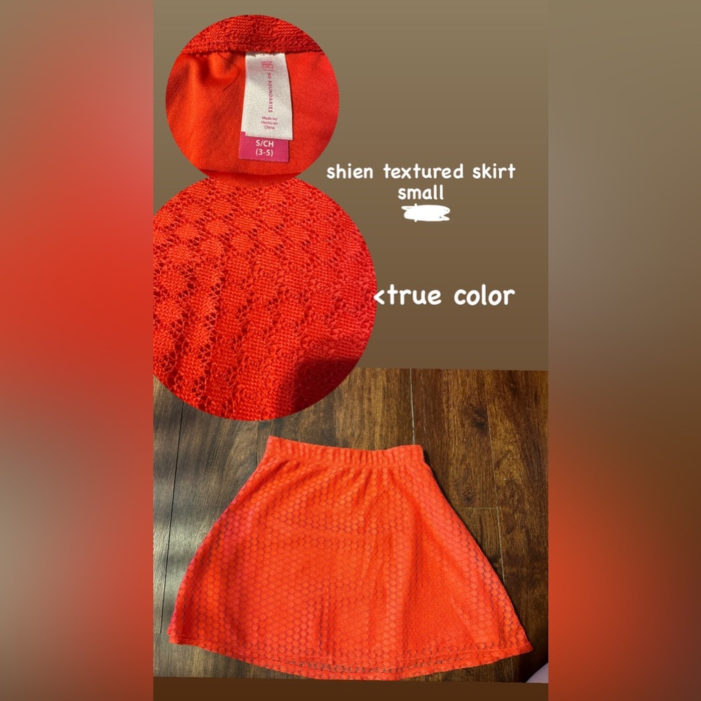 shien textured skirt
small